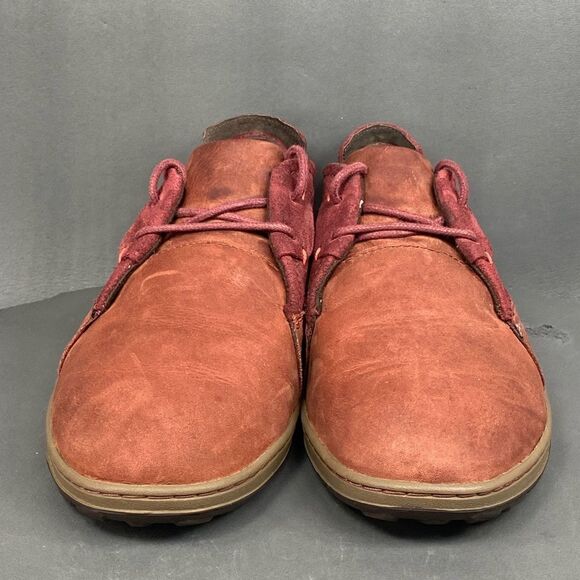 Merrell Ashland Tie Red Ochre Leather Shoes Men’s size 9 main image 6